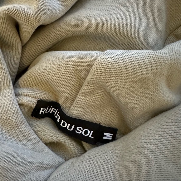 NWOT Rufus Du Sol Surrender Tour Sand Hoodie— Sold out everywhere // RARE - Picture 4 of 10
